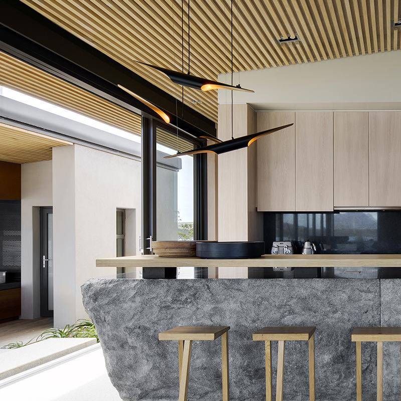 灯北复古轻奢斜口具后欧现代店吊灯创633意餐厅酒服装店铺样板间