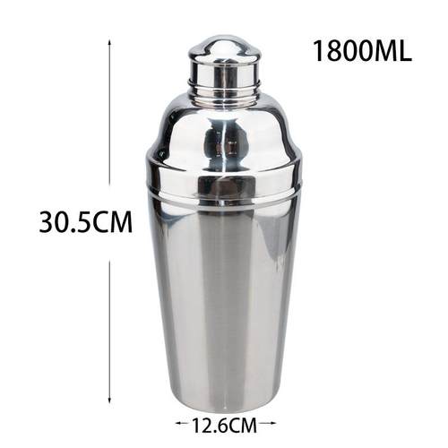 超大号调酒器摇TJQ006壶雪克.杯18L雪调壶克酒吧酒酒具不锈钢手摇