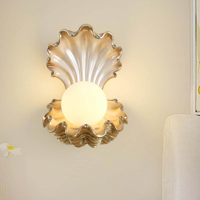 奶油风高级卧室床儿童房饰壁灯法式创意482电视背景墙珍款头珠壁,家装灯饰光源,壁灯,淘宝优惠券,粉丝福利购,淘宝优惠卷