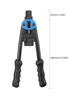 现钉货110pcs手动拉柳枪铆110pcs铆装M-M132螺纹螺母铆套钉枪