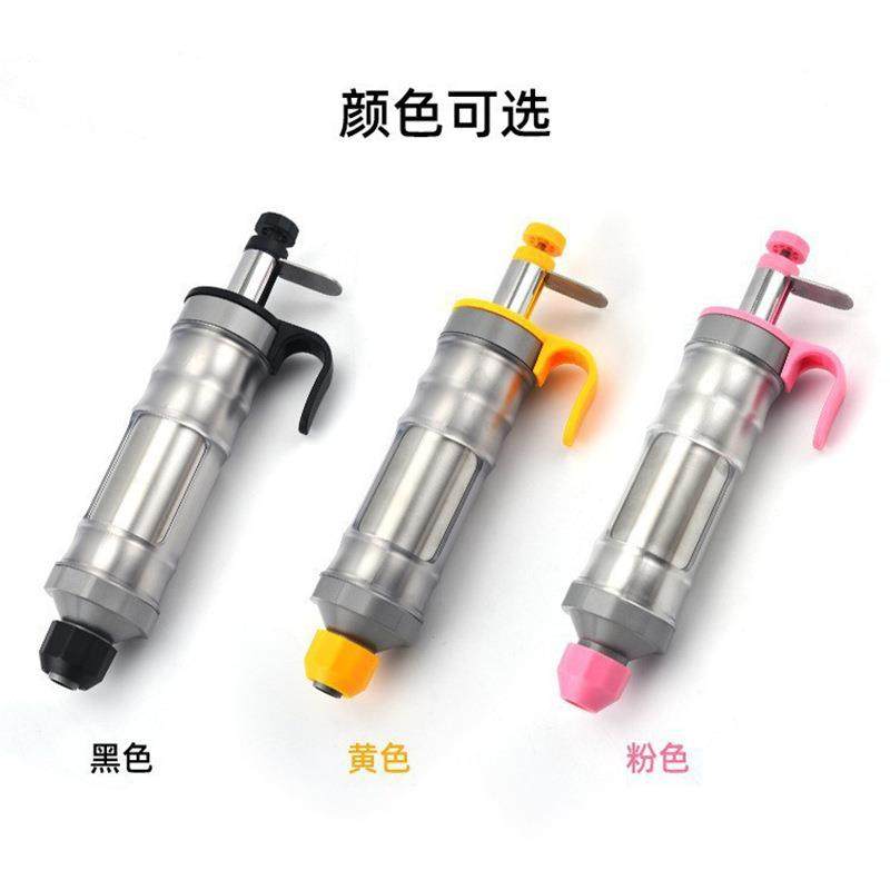 手奶奇油裱花枪手持不锈曲裱钢花工具裱花嘴套装烘焙MBNYHQD压工