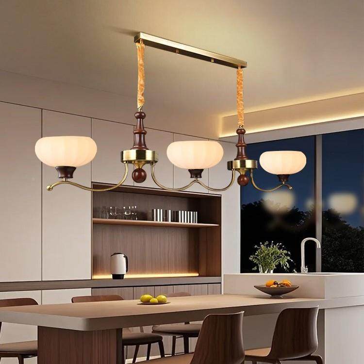 法式卧古客中厅灯主灯吊灯大气高级感美式古护眼室餐复89193厅实