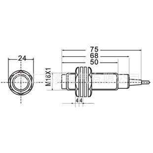 980E18 光电开关E3 5AN5B对射式 5N1 FE18 浙江飞凌