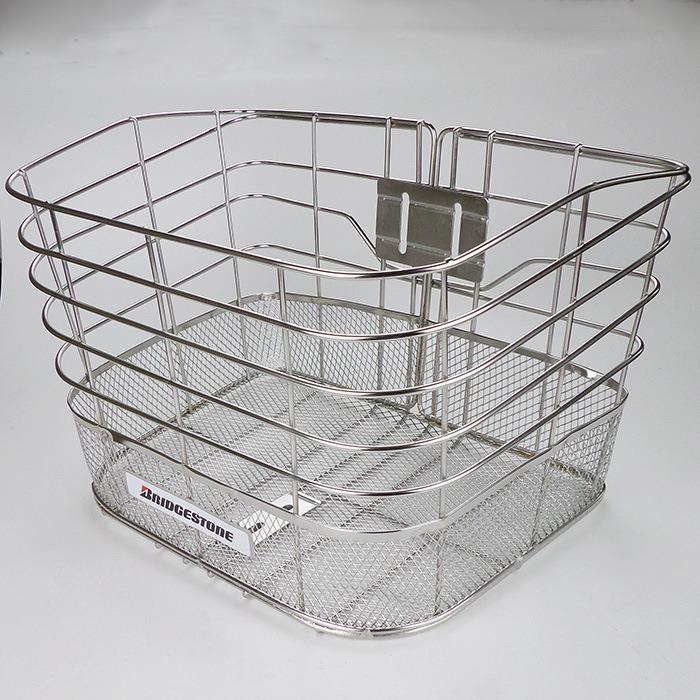 现货筐行自车KB-0968不锈钢车篮自行车电动车车车娄自行车配件