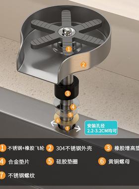 啡304器不锈钢洗压杯商用吧台自动洗杯机咖奶茶店免清洗MKN高冲洗