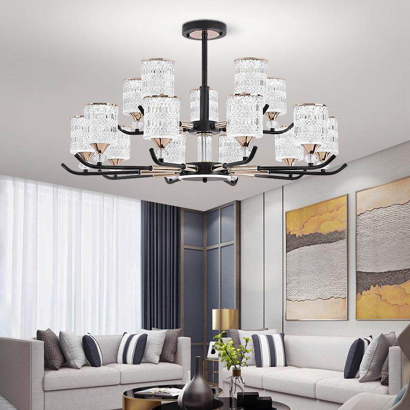 2039625灯年新款客厂厅吊灯现代简约轻室奢卧餐厅灯北欧套餐具家