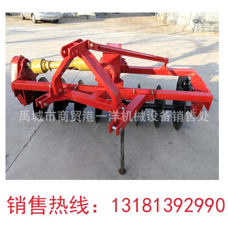方梁传驱动圆盘犁器旋转耙动力圆圆犁农用耕地犁