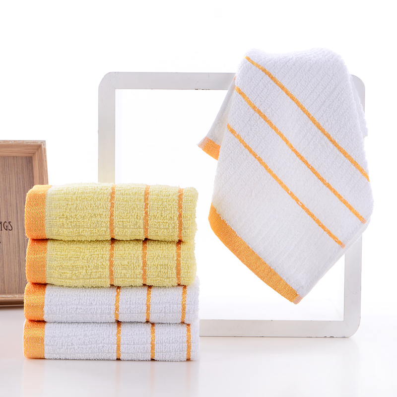 1件10条 宾馆酒店劳保洗浴桑拿足疗一次性纯棉白毛巾加厚吸水包邮