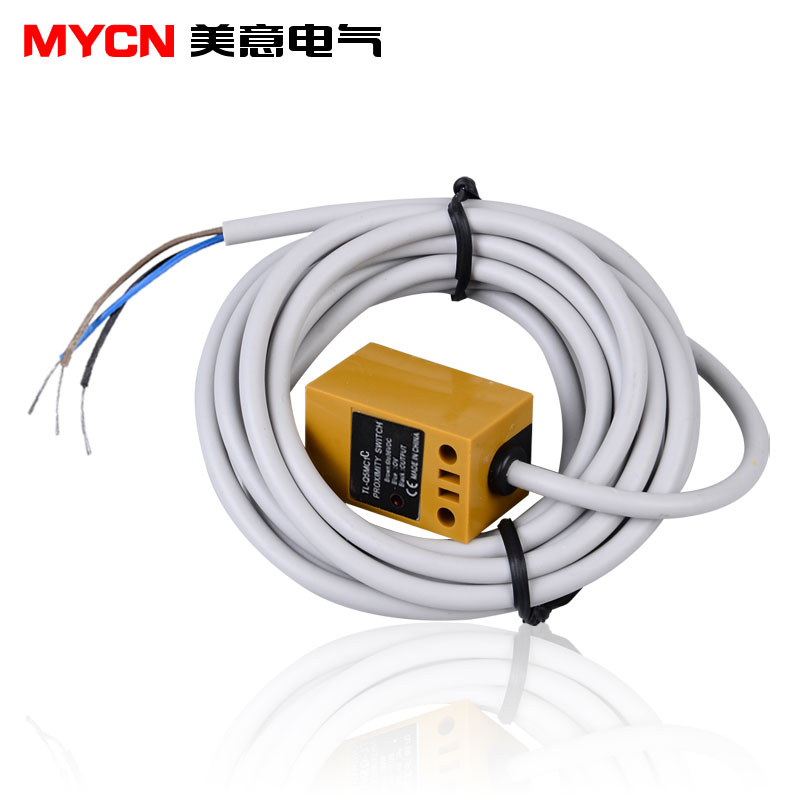 沪工TL-Q5MC1接近开关24V直流三线NPN常开接近开关传感器感应开关