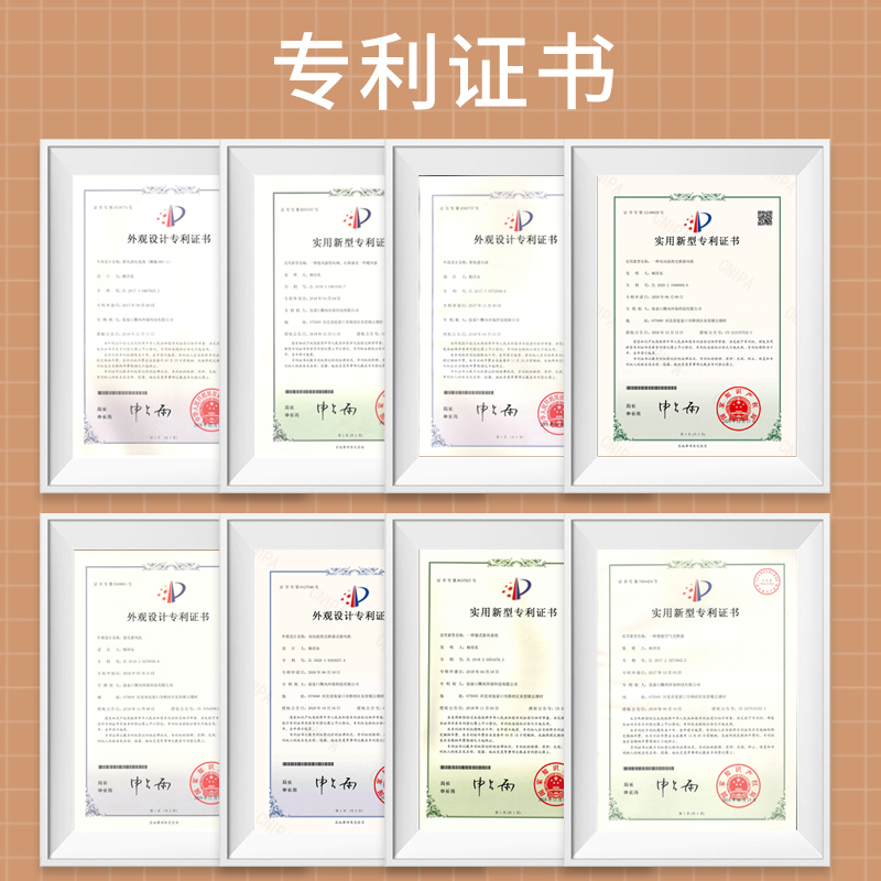 全屋换气制氧 空气净化机免打孔窗式新风系统无管道安装自动清洗