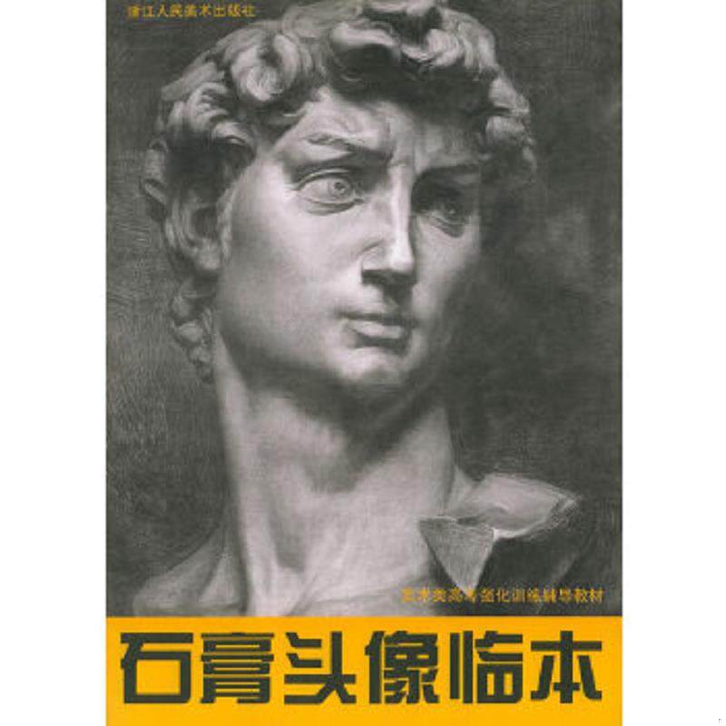 库存九成新石膏头像临本 9787534010231 华天阳编著 浙江人民美术出版社