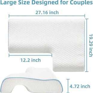 零压力情侣枕头慢回弹助不压手睡记忆棉成眠记人枕头双FTN人忆枕