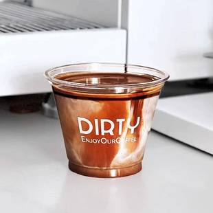 929 口径奶茶杯一性咖啡杯布丁3杯甜品RWU水次果打包杯配盖定制