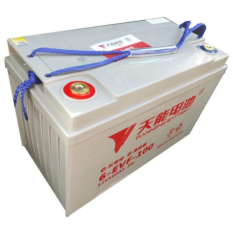 动天能-E6VF-71431100-103电叉车洗地机四轮电汽车电2池电池1V100