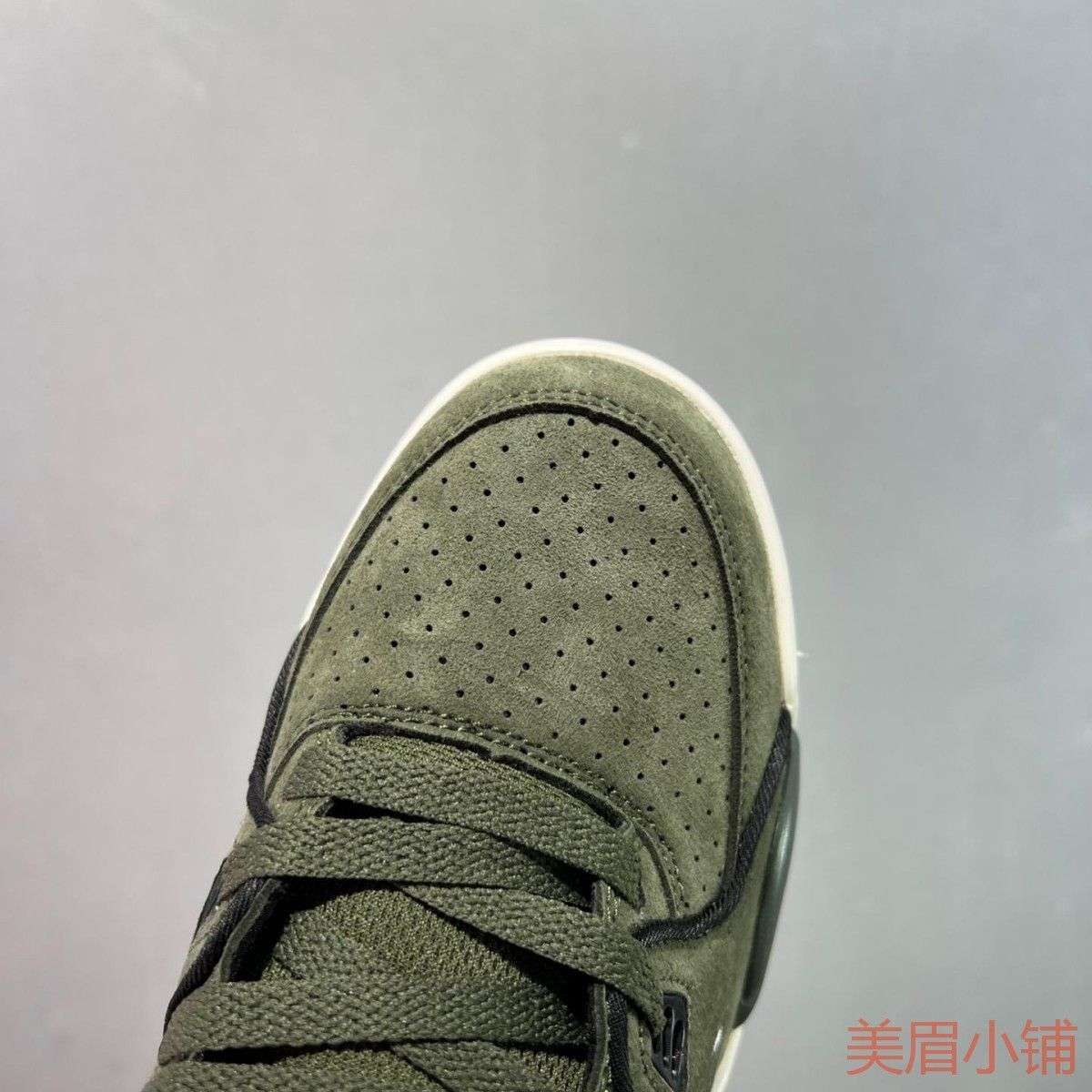 Flight89军绿低帮复古气垫休闲男女百搭旅游鞋篮球鞋FZ3045-300