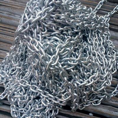 不锈钢条质稳链定不锈钢链条0交通户外用不锈材钢链条锰钢DOGG8链