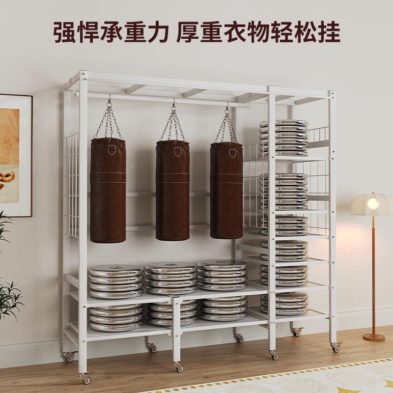 衣帽架落地挂架衣架室带储物柜衣帽间不占空间衣床边卧放衣挂WZ-y