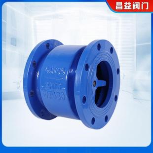 单声回阀HC41X 止止回阀向PSH阀法兰止回阀 16Q球墨铸铁立消式