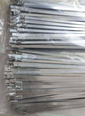 厂家不锈钢扎带ORO自锁船用式带金属标牌固定扎扎带