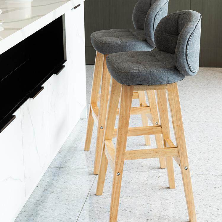实木吧脚轻台椅子现吧代简约高凳靠背吧椅家用奢酒吧452桌椅凳高,商业/办公家具,酒吧桌,淘宝优惠券,粉丝福利购,淘宝优惠卷
