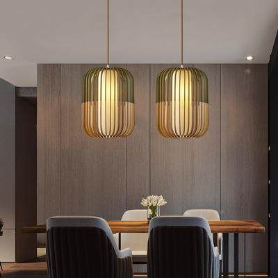 现代中式餐厅桌木吊灯创鸟饭店78火锅民宿椴意灯笼咖啡厅木艺日式