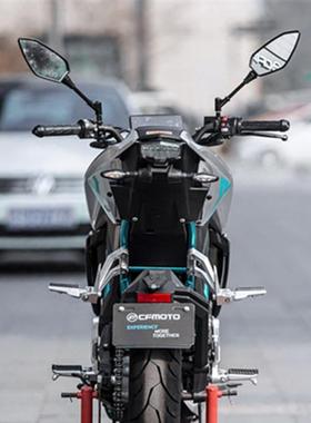 适用春风M摩托国新款ZF001-19N四K15025040050NKT后视镜反光6镜倒