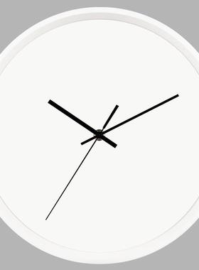 12UJL英寸钟配件diy钟挂白铁框木框空钟挂表时钟机芯钟针