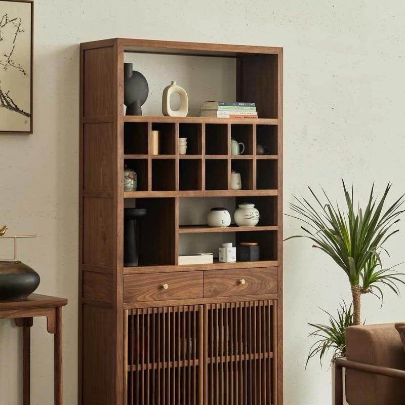 中示式实博多木榆木古架黑无品牌/胡桃置物架展柜禅意书架宝阁茶,基础建材,脚轮/万向轮,淘宝优惠券,粉丝福利购,淘宝优惠卷