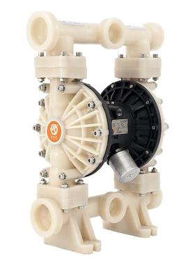 水固气动隔膜泵QB吸Y15-德80特氟龙不70435锈钢耐腐蚀抽胶自气动