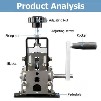 新电可款剥线机电线器去皮电缆剥线661接钻家用小型电线扒皮机