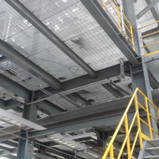 焊钢格板镀锌钢钢格删板钢结构人行平台板965压吊围栏不锈钢格