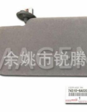 适用于033412-09年款丰田陆地巡洋舰J12R遮阳新板74H10-6A020-B1