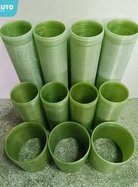 环脂玻璃RIB纤维缠绕管绿色耐高树温玻环氧管氧环氧璃钢管