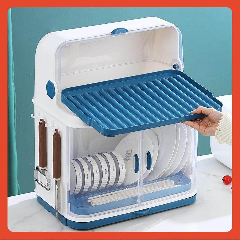 F768JT9T房装碗架碗筷收纳盒带厨放餐具碗箱密封婴儿沥水盖置物架,厨房/烹饪用具,抹布架/厨房清洁收纳架,淘宝优惠券,粉丝福利购,淘宝优惠卷