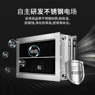 无管体道烟净风化一QDE机饭店油烟净化排一体机厨房油烟净化器厂