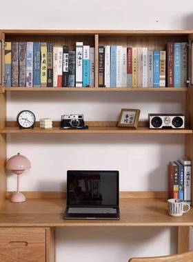 红木橡纯实木北欧书大容CJA量屉柜电抽脑学桌习桌