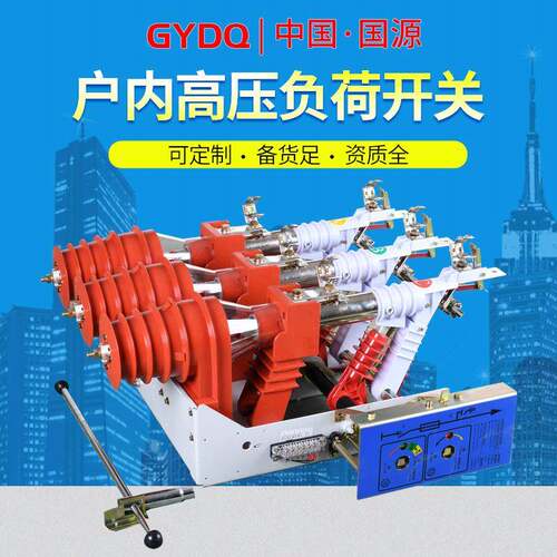 国源F12高压真空负OPJ荷开关FN12-12R/T125N户内10kvD带带熔断器