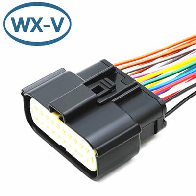 33472-14942连2001线束莫型汽车接插件线束插头334仕82-1201防水