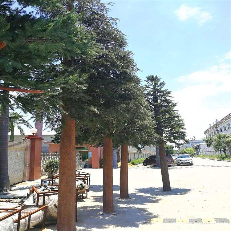 仿真通植信塔松树人造美化树景观饰圣树通信树松树户诞外hs绿装松