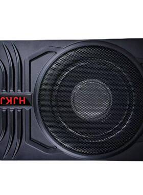 车座低音炮汽超薄重音大功率低喇叭十寸音响线控椅炮超薄重低RGQ