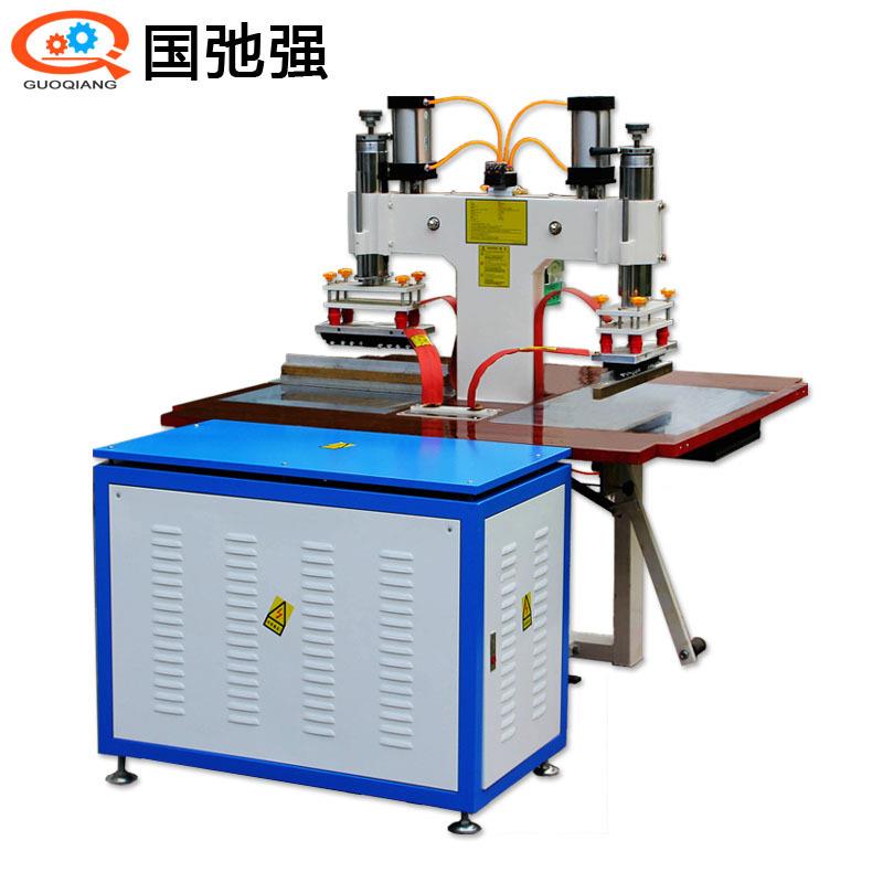 江苏双封头高周波熔接机KW脚5踏机型PVC塑料软袋地暖AKQ膜袋子口