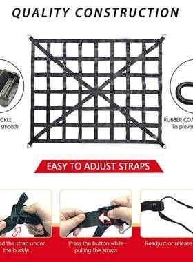 1as68513跨境面包厢挡高度货网车车快递车内阻强挡网行李绳架弹力