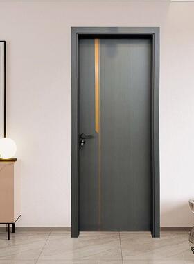 全不钢室内木门办公室锈出租房卧室门极66585边简房门间铝框室防