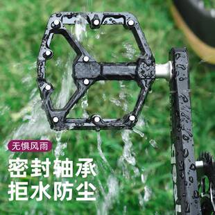 车IPGO户GTYO自行车脚踏铝合金脚蹬山地车公路脚踏板骑R行装备外