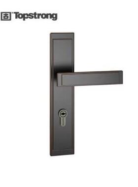 明镜门锁中约式仿40679古大门面板锁锌合金室简静卧音风中插芯锁