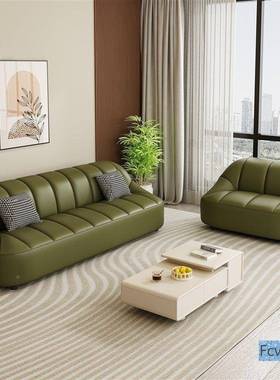 装美发服现代商务办室SWW休沙发组合公理发店办公沙发简约息区