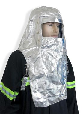 NA13099F-06内帽隔热面罩高温作铝火业带披肩防护帽箔防阻燃头置