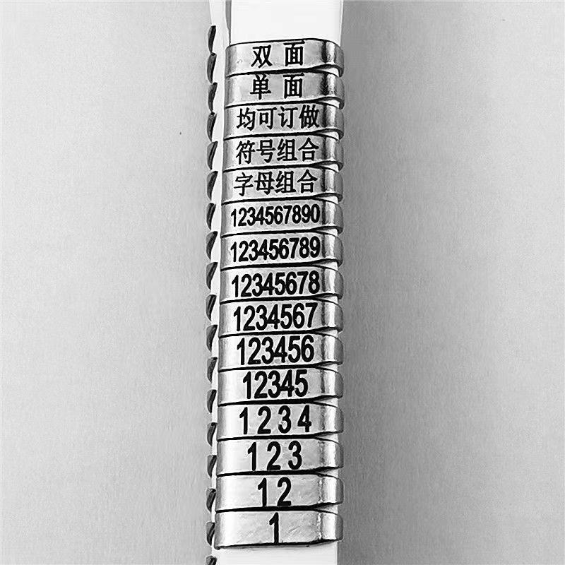 小鼠耳标识鼠型耳号牌微耳标啮齿类动物实验大牌双面标记可定