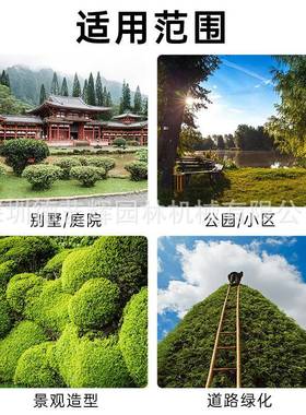 8V电动高枝绿篱园林4空剪果树修剪剪机充KZC电式高空修高枝机