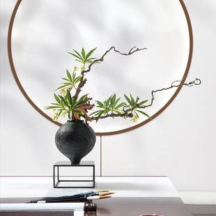 贝子新中艺18500大式日式大型仿真花干支插花酒店堂售楼部公区域